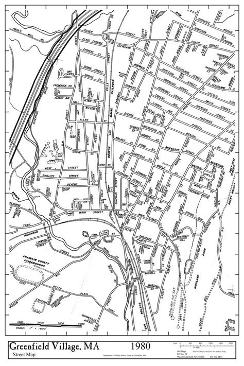 Village Maps | MCC Historic Town Maps