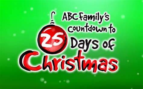 ABC Family’s “Countdown to 25 Days of Christmas” Schedule ...