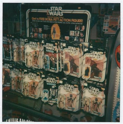 Vintage Kenner Star Wars toys display from the 1970s. This brings back ...