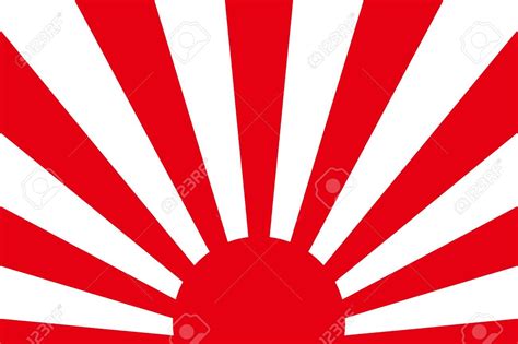 Background Material, Japan, Sunrise, Flag, Flag, Rising Sun Flag ...