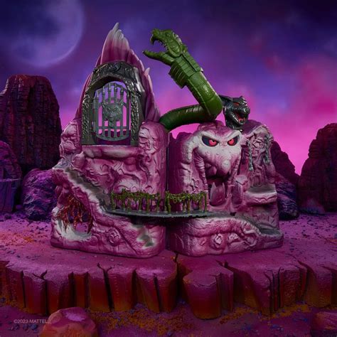 Mattel's Masters of the Universe Origins Snake Mountain Is a Hot Property | The Toy Insider