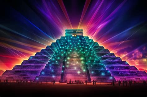 Unleashing Magic Projection Mapping revela a majestosa pirâmide de ...