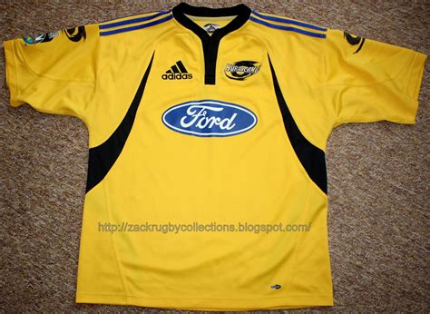 ZackRugby Collections®: Wellington Hurricanes SS Pro S14 2008/2009 Rugby Jersey