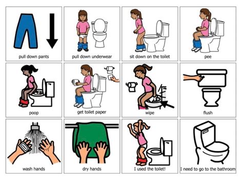 Visual Bathroom Potty Training Toilet for Girls Autism - Etsy