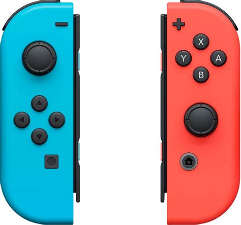 Joy-Con (L/R) Wireless Controllers for Nintendo Switch Neon Red/Neon Blue HACAJAEAA - Best Buy