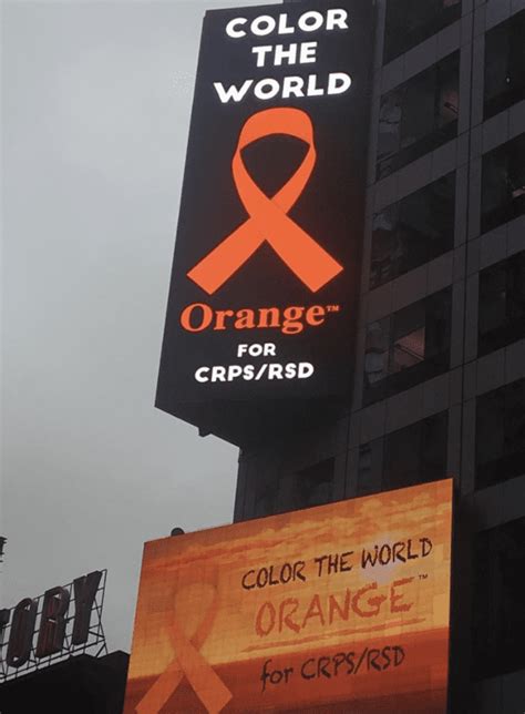 6th Annual Color The World Orange™ for CRPS/RSD Awareness is Nov. 4 - RSDSA