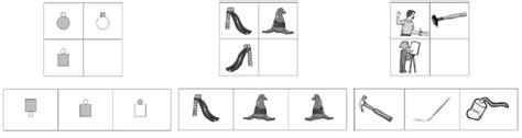 Examples of stimuli from the three pictorial reasoning conditions. Left... | Download Scientific ...