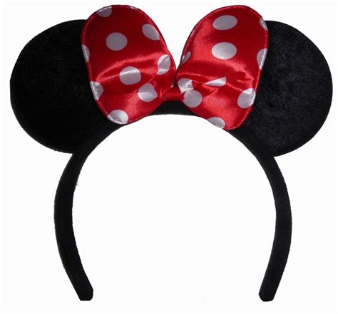 Classic Minnie Mouse Ears | Cool halloween costumes, Mouse ears, Mouse color