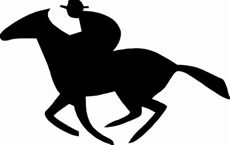 Clip art horse racing free clipart images image #30673