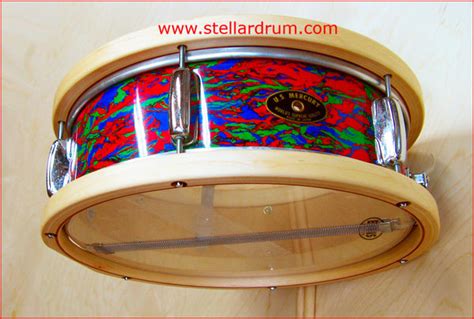 Stellar! Vintage SPV Maple Snare Drum Hoops (pair) – Stellar Wood Drum Hoops