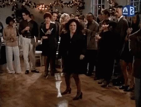 Elaine's Dance - Seinfeld GIF - Seinfeld Elaine JuliaLouisDreyfus - Discover & Share GIFs