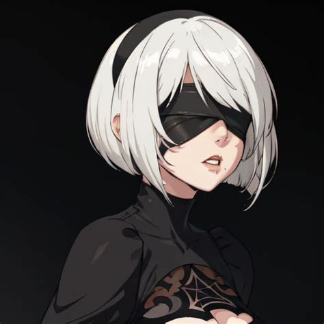 2b better face by drdarkwolf on DeviantArt