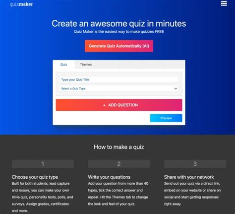 Quiz-Maker.com - Quiz Maker Review