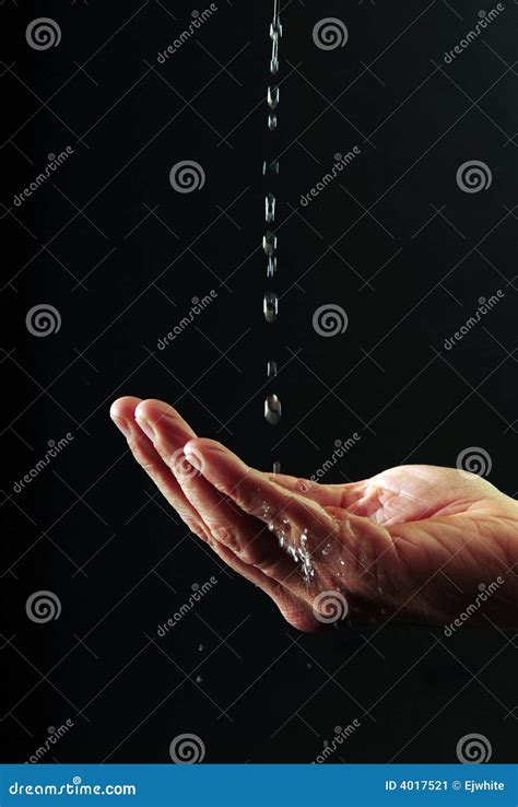 Conserve water stock image. Image of background, black - 4017521