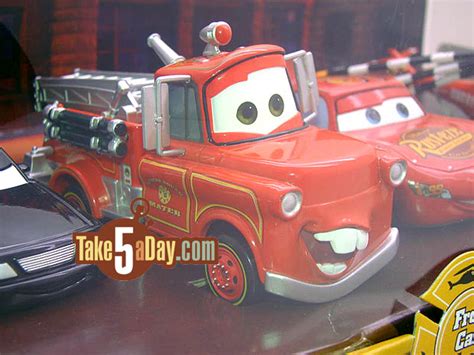 Disney Pixar CARS: New Disney Store 4-PACK Rescue Squad Mater | Take Five a Day