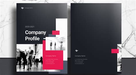 Company Profile Booklet Template for Adobe InDesign