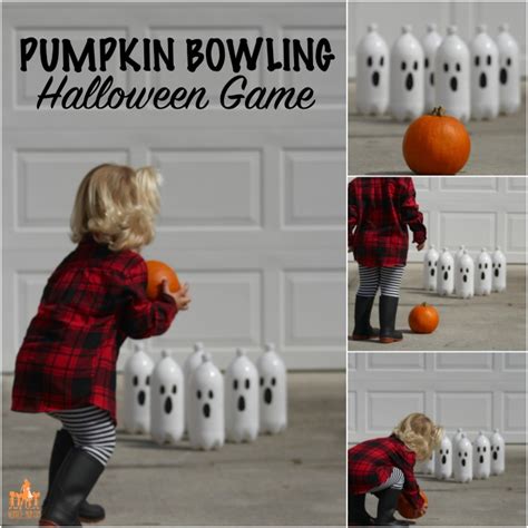 Pumpkin Bowling Halloween Game