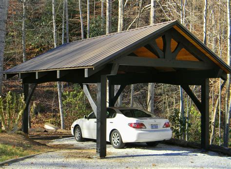 Timber Frame Carports - Bing images | Carport designs, Wooden carports ...