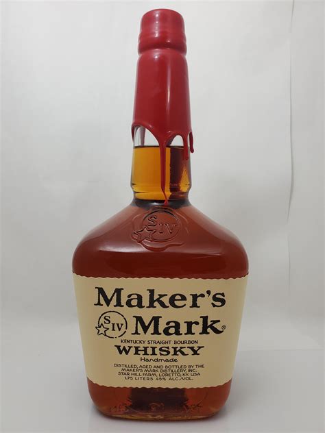 Maker's Mark Bourbon Whiskey 1.75 liter – Wagshal's