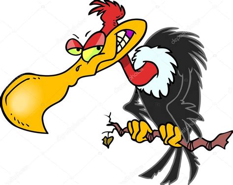 Cartoon Buzzard — Stock Vector © ronleishman #13941293