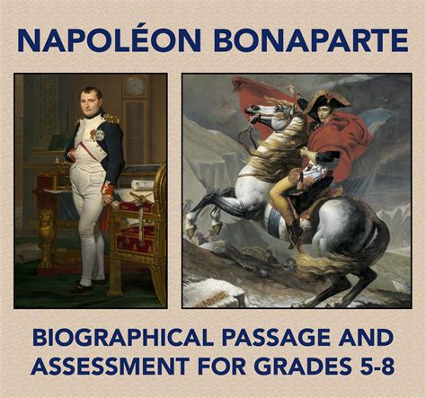 Napoleon Bonaparte: Reading Comprehension Biography And Assessment ...