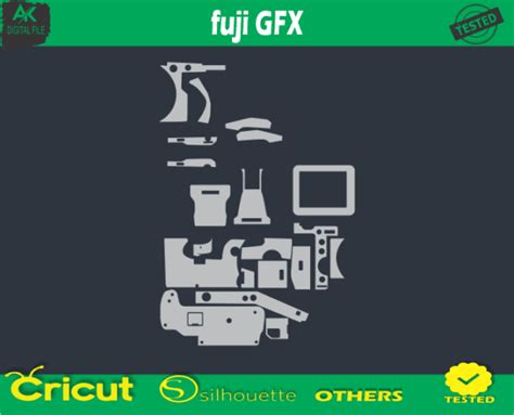 Fuji GFX Skin Vector Template - 5.00
