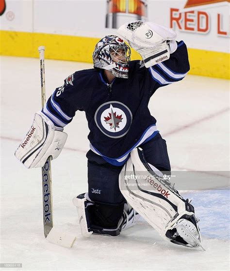 Pin by Lindsay Lavallee on Hockey | Hockey goalie, Winnipeg jets, Nfl fans