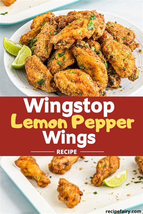 Wingstop Lemon Pepper Wings Recipe | Recipe | Chicken wing recipes ...