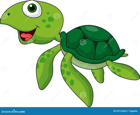 Big Green Sea Turtle, Fantasy Flat Earth Concept. Flat Vector ...