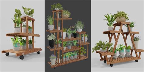 Plant Trolley shelves - Blender Market