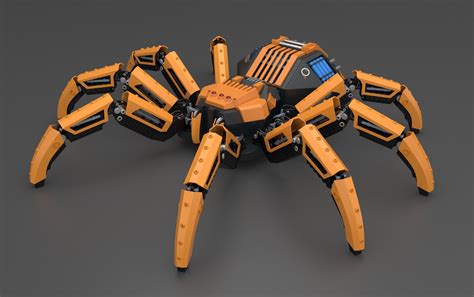 Robot Spider 3D Model Model - TurboSquid 2092408