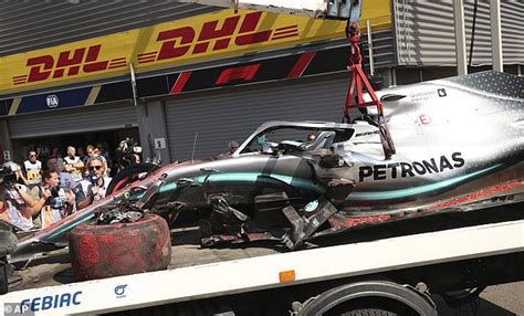 Lewis Hamilton suffers heavy crash in final practice ahead of Belgian Grand Prix qualifying ...