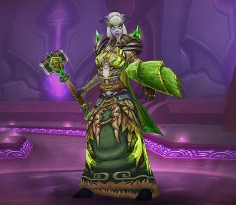 Draenei Elemental Shaman Transmog WoW Shaman Transmog, Lighting Guide, World Of Warcraft, Goofy ...