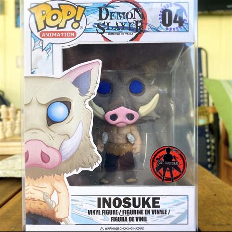 Custom Inosuke Funko pop from demon slayer!🐽 : funkopop