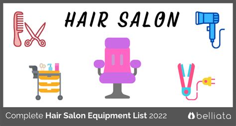 Complete Hair Salon Equipment List 2024 | zolmi.com