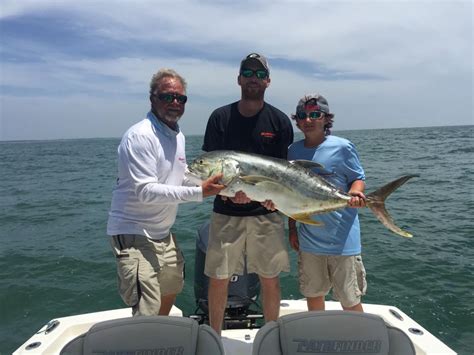 Jack Crevalle! It was another glorious day of fishing at the nearshore reef.