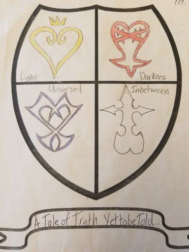 Kingdom Hearts Symbols! (Colored and completed!) | Kingdom Hearts Amino