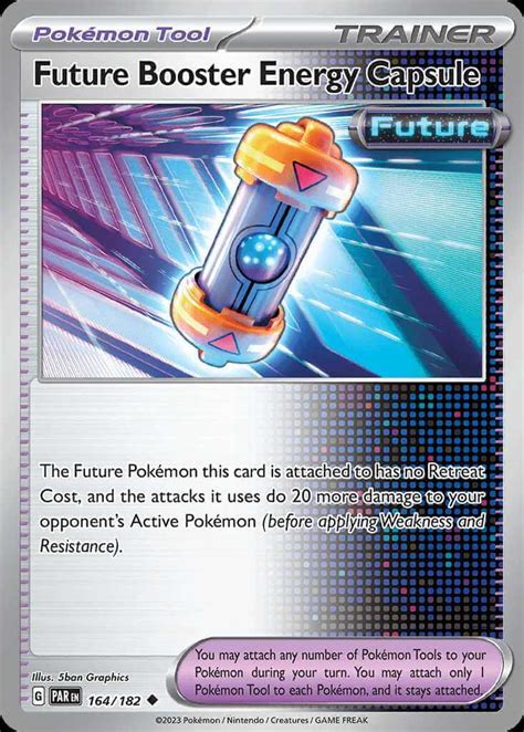 Future Booster Energy Capsule (sv4-164) - Pokémon Card Database - PokemonCard