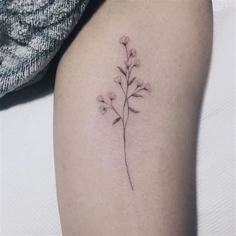 Pin by Rachel Weber on /beauty | Dainty tattoos, Baby breath tattoo ...