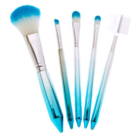 Blue Ombre Makeup Brush Set | Claire's US