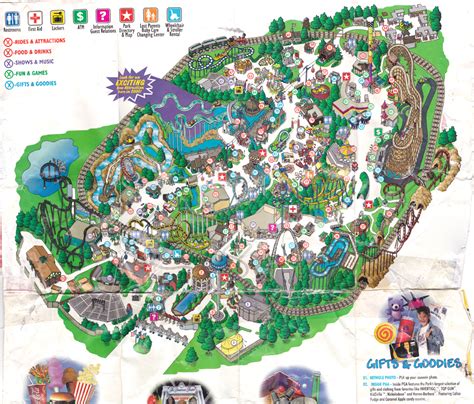 Great America Halloween Haunt Map - Worlds Of Fun Historical Maps Cp Food Blog - Lawrence Richter