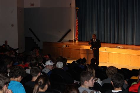 Addressing Students at Hilton High School | NYSenate.gov