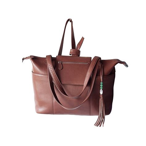 Womens Designer Leather Diaper Bags