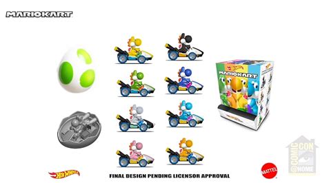 Hot Wheels Reveals New Wave Of Mario Kart Toys, Including Yoshi Egg ...