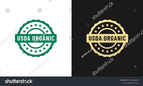 Usda Organic Label Usda Organic Logo Stock Vector (Royalty Free) 2310146863 | Shutterstock