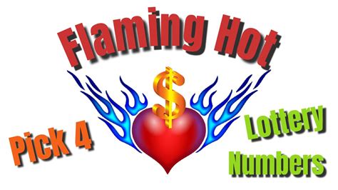 🔥Flaming Hot🔥Pick 4 Weekly Lottery Numbers - YouTube