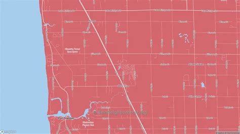 West Olive, MI Political Map – Democrat & Republican Areas in West ...