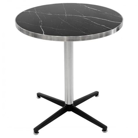 White Marble Top Round Dining Table