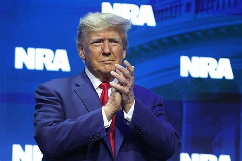 Trump Proposes Tax Credit for Arming Teachers in NRA Convention Speech