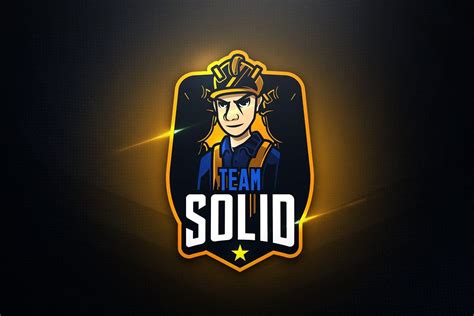 Team Solid - Mascot & Esport Logo | Mascot, Game logo design, Envato